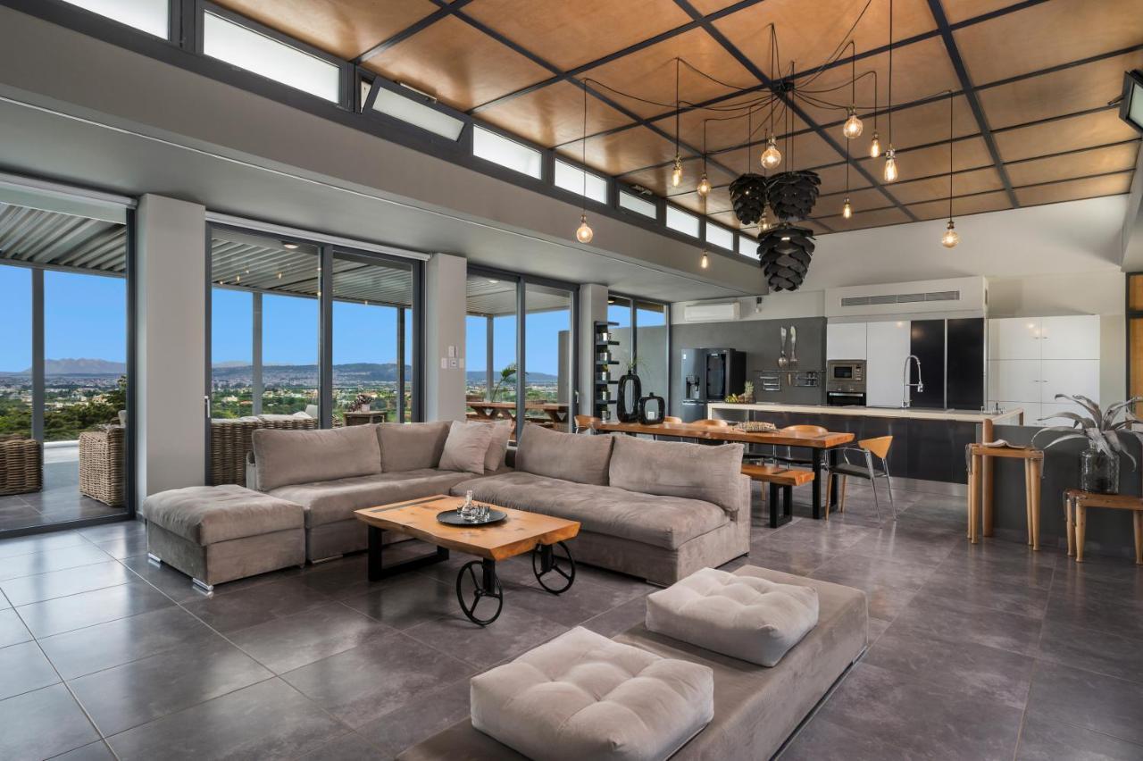 Olivenest Chania Executive Villa Perivolia  Luaran gambar