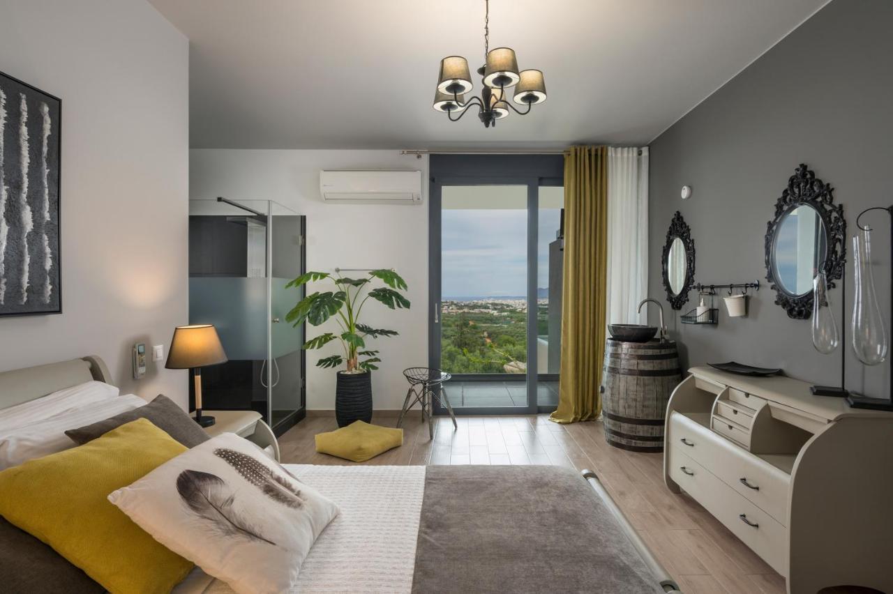 Olivenest Chania Executive Villa Perivolia  Luaran gambar