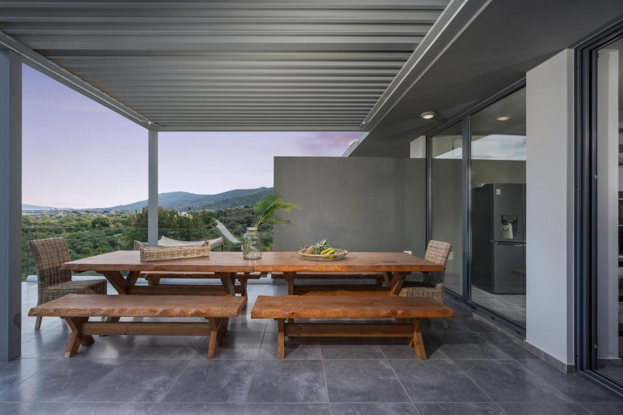Olivenest Chania Executive Villa Perivolia  Luaran gambar