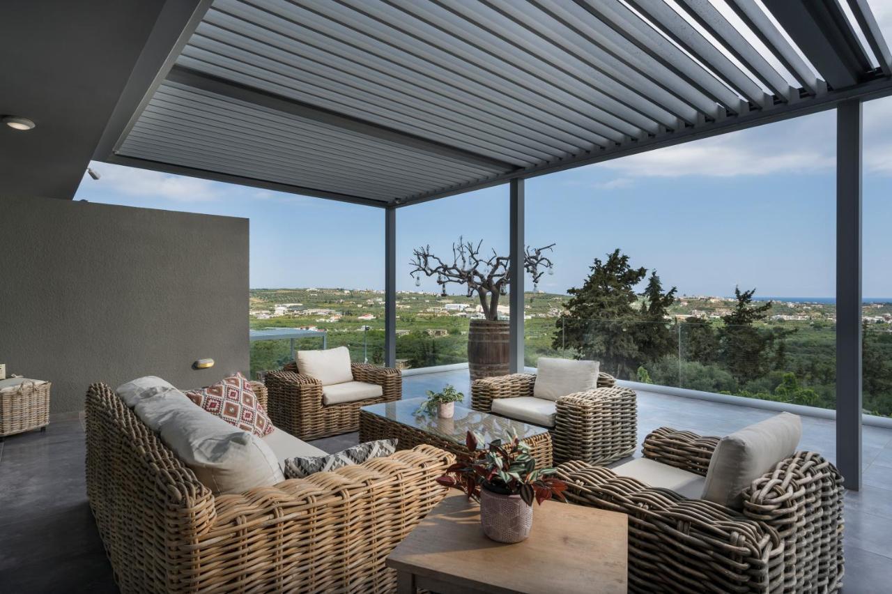 Olivenest Chania Executive Villa Perivolia  Luaran gambar