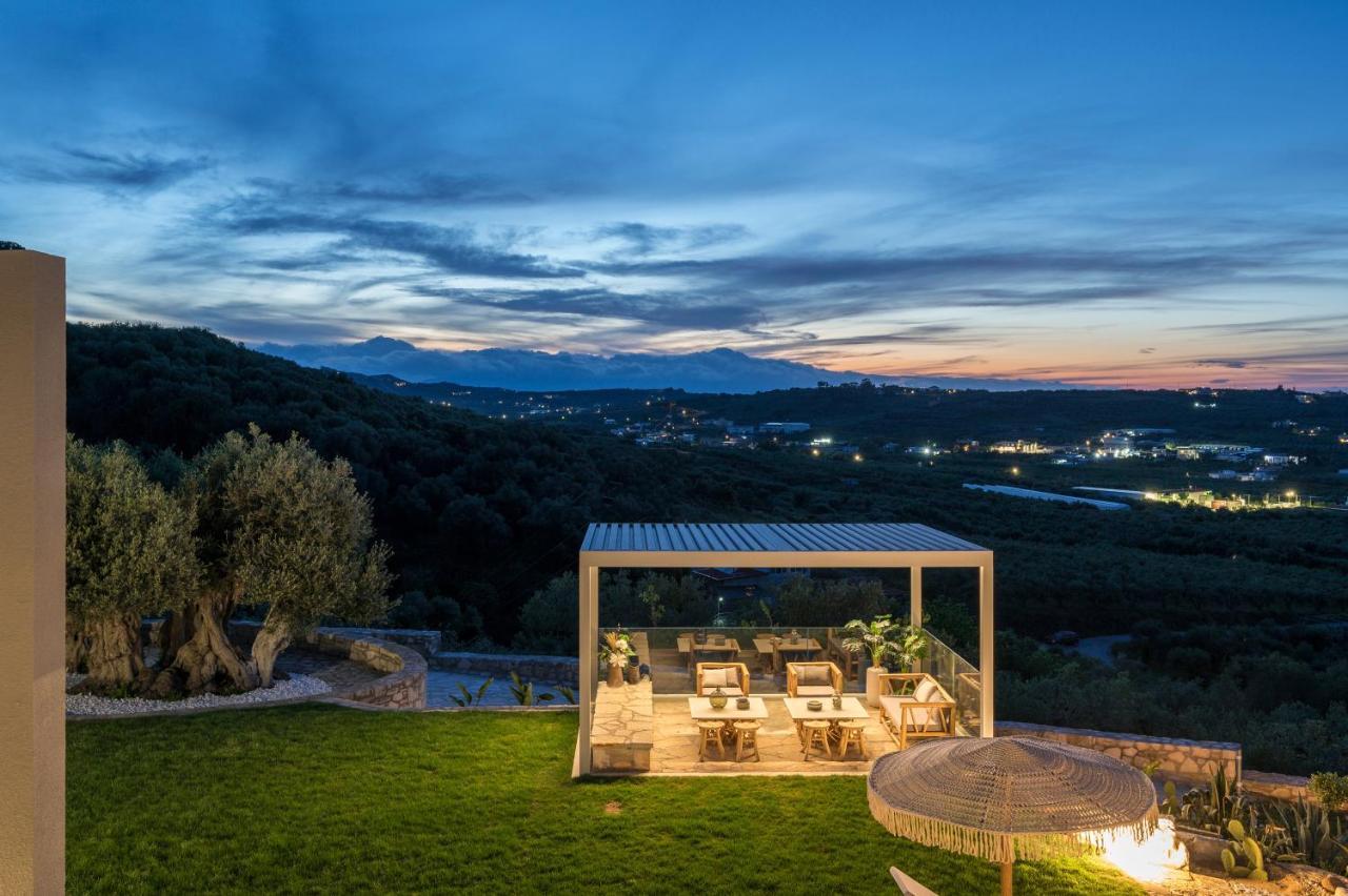 Olivenest Chania Executive Villa Perivolia  Luaran gambar