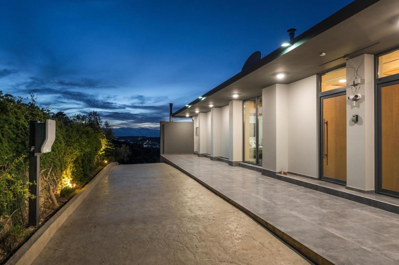 Olivenest Chania Executive Villa Perivolia  Luaran gambar