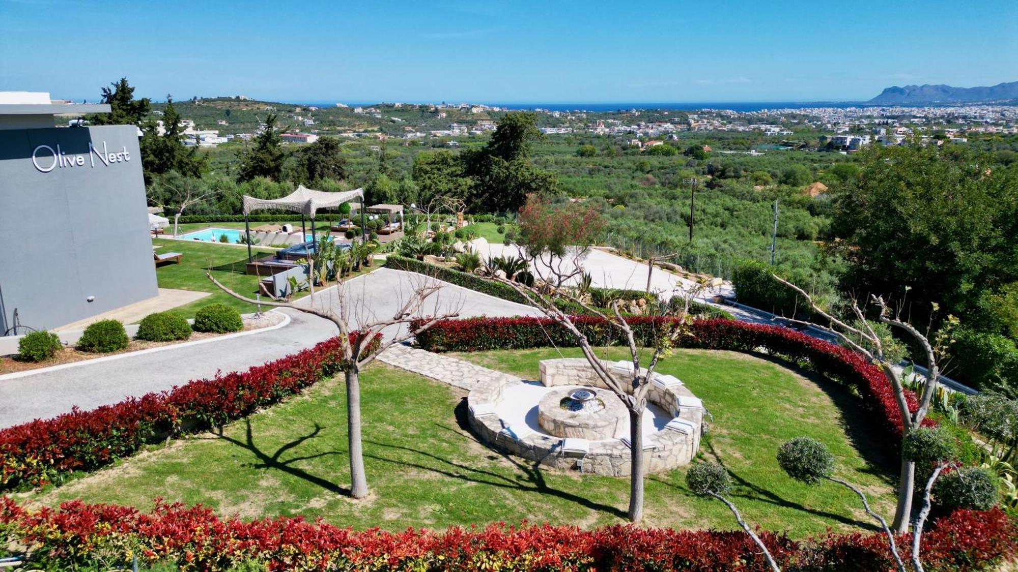 Olivenest Chania Executive Villa Perivolia  Luaran gambar