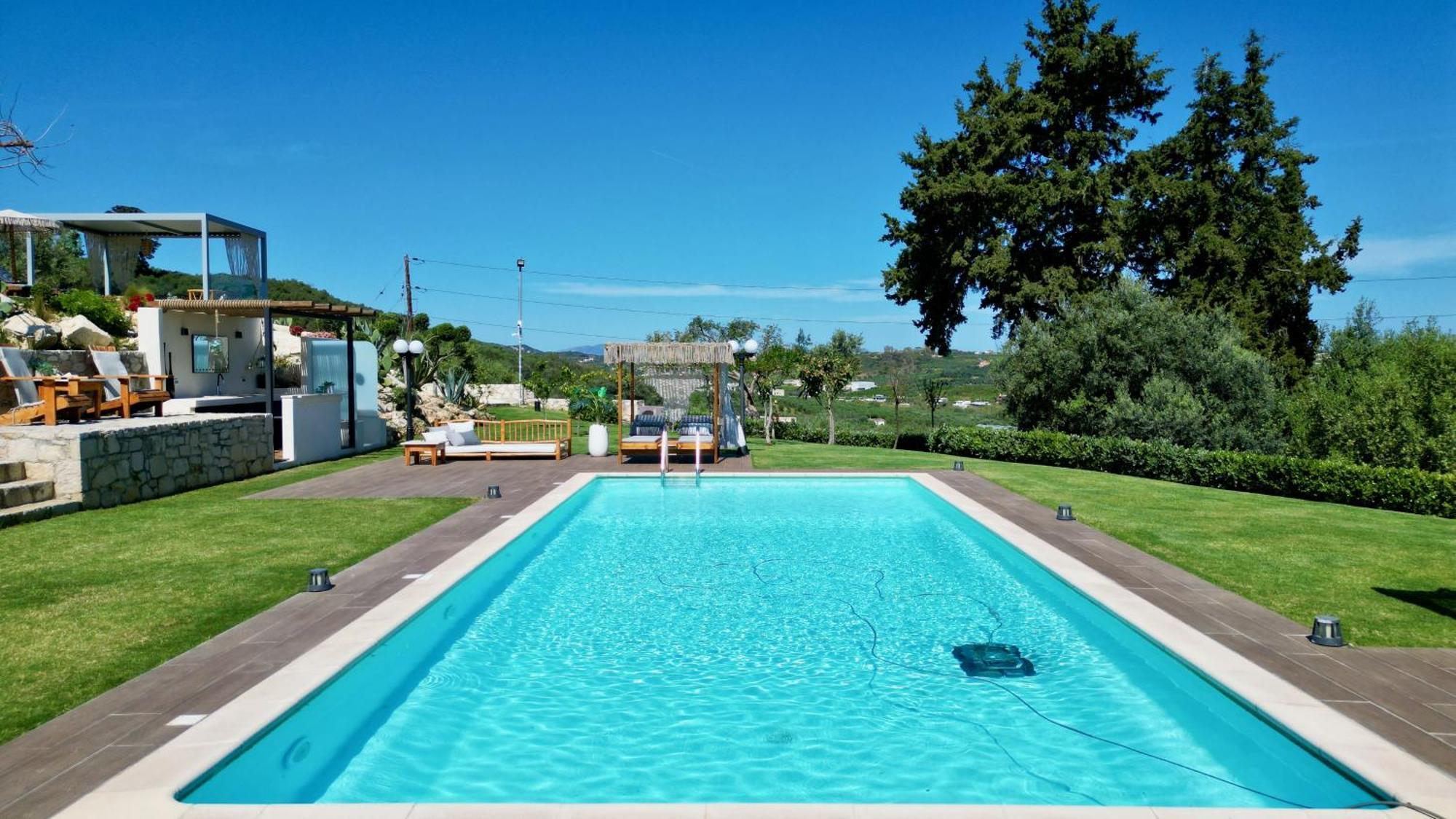 Olivenest Chania Executive Villa Perivolia  Luaran gambar