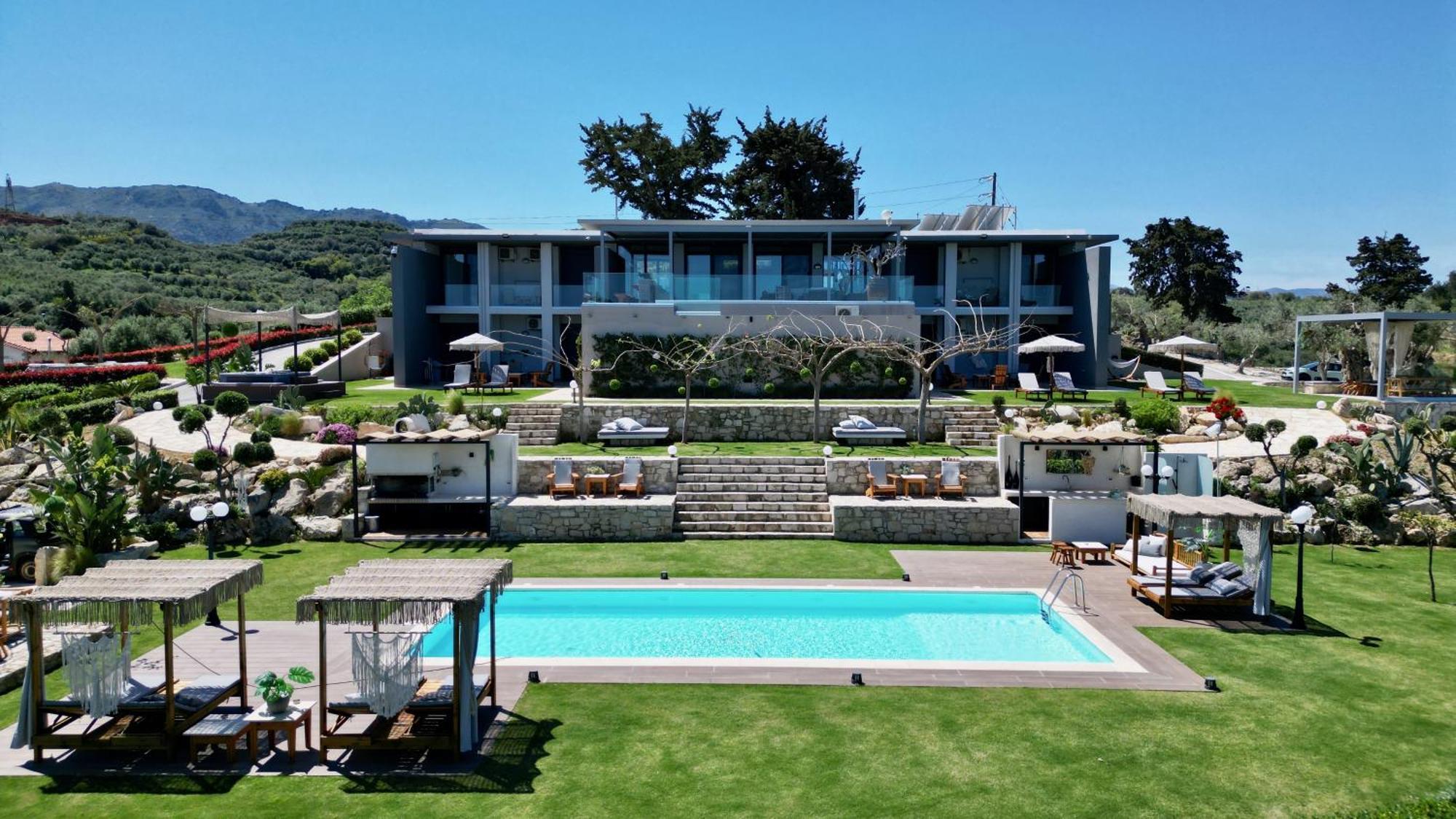 Olivenest Chania Executive Villa Perivolia  Luaran gambar